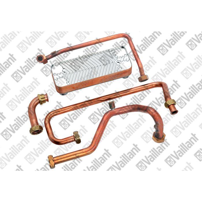 Vaillant Wärmetauscher 065034 Brauchwasser, für VCW, Umbaussatz