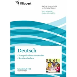 Kurzgeschichten untersuchen / Kreativ schreiben, Schulbücher von Derzbach-Rudolph, Heindl, Kuhnigk