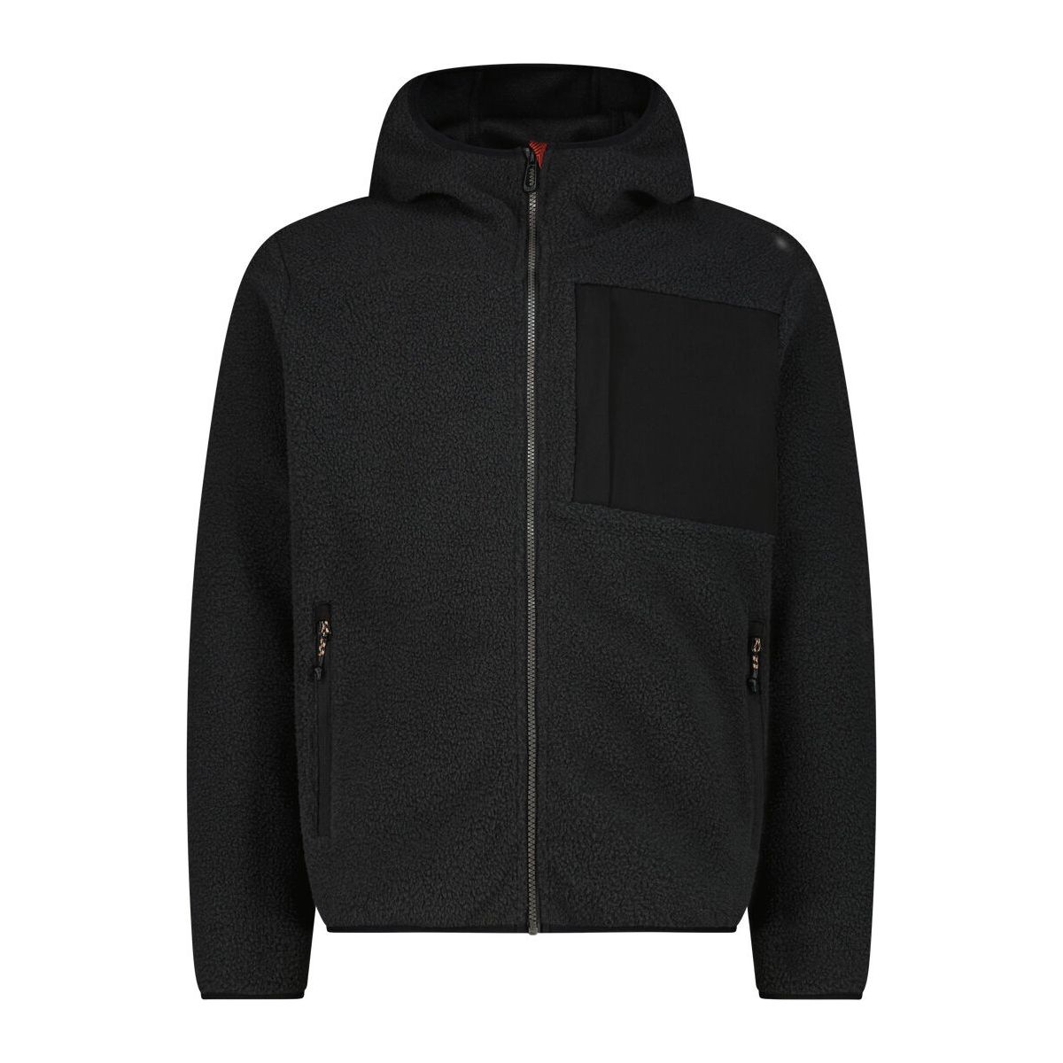CMP MAN Jacket FIX Hood carbone mel. (U905) 54 36P3087-U905-54