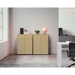 Highboard Nex Pur Box 2.0 Grau Taupe