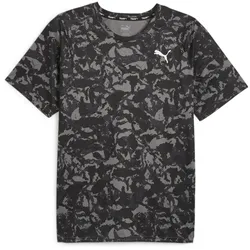 PUMA Fit Ultrabreathe Print T-Shirt Herren 01 - PUMA black/q1 print S