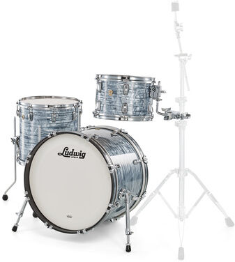 Ludwig Classic Maple Downbeat S. Blue Sky Blue Pearl