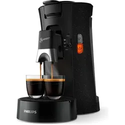 Philips Senseo Select Black ECO, Kapselmaschine, Schwarz