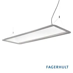 FAGERHULT 652904 Appareo Linear Pendelleuchte 39W 830 5340LM DALI silber Standardbaldachin APP 10.5030.1.1/DALI silber APP10503011DALI