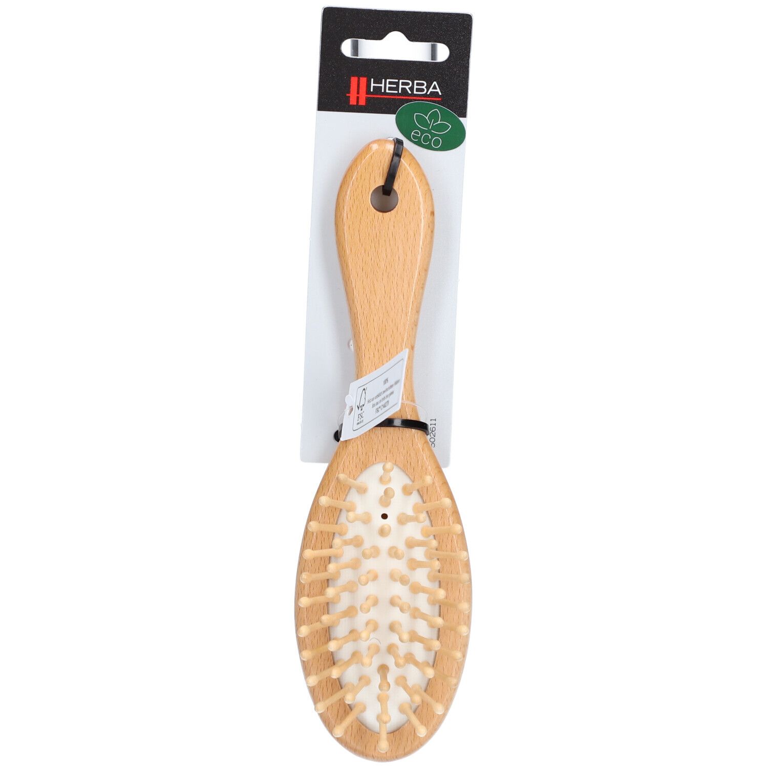 Herba Haarbürste m Holzstift klein Buchenholz FSC 1 St Bürste