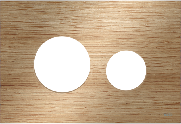 TECE TECEloop WC-Blende 9240612 Holz Eiche, für WC-Betätigungsplatte