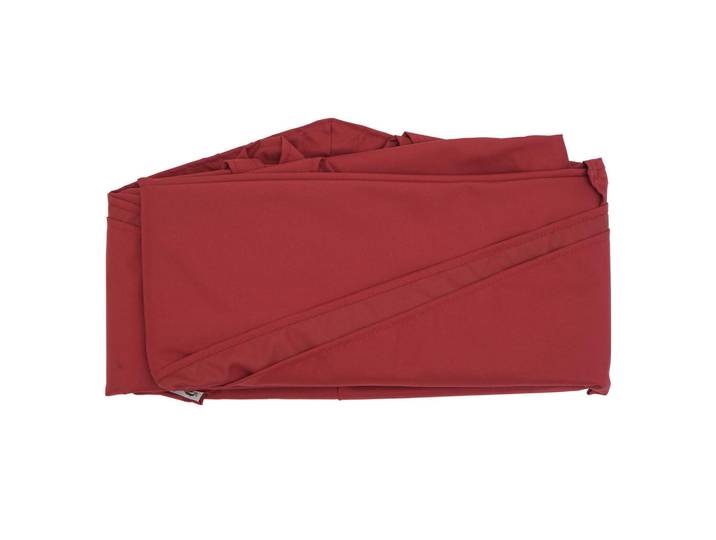 MCW Ersatz-Bezug 8 Streben Rund Bordeaux, 400x400 cm, Sonnenschutz, Sonnenschirme