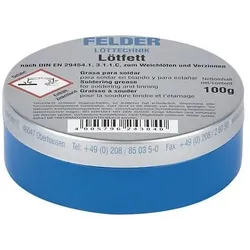 Felder Lötfett 100g z.Weichlöten