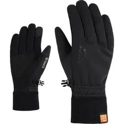 ZIENER Herren Handschuhe IDAHO WS TOUCH glove multisport, Größe 9,5 in Schwarz Schwarz