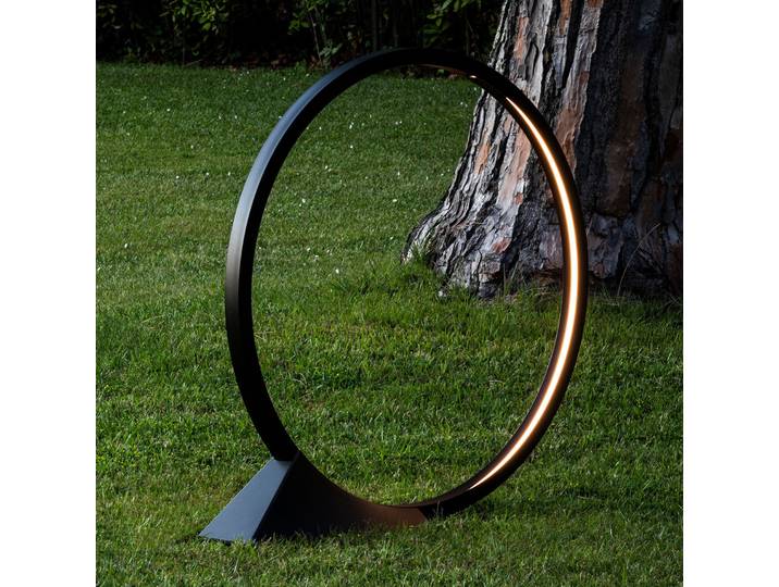 O Extérieur Lampadaire 3000K Black - Artemide Artemide Architectural - Design - Plastique