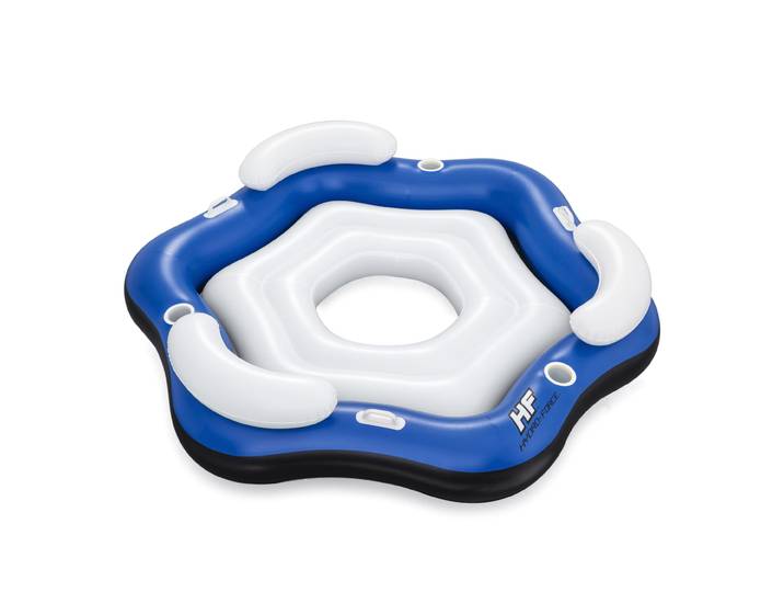 Badeinsel Schwimmring X3 191 x 173 cm