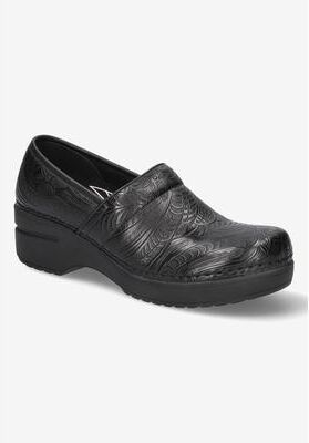 Women's Lead Flats by Easy Street in Black Tool (Size 10 M)