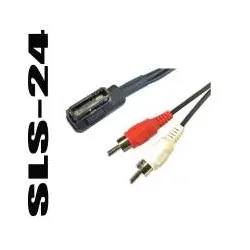 Dietz 1223 AUDI MMi 3G+ Toneinspeisung 2 x Cinch Audio-IN Audi A4 A5 Q5