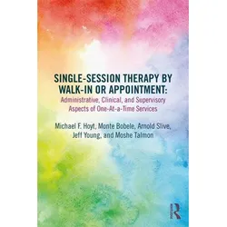 Single-Session Therapy by Walk-In or Appointment, Fachbücher