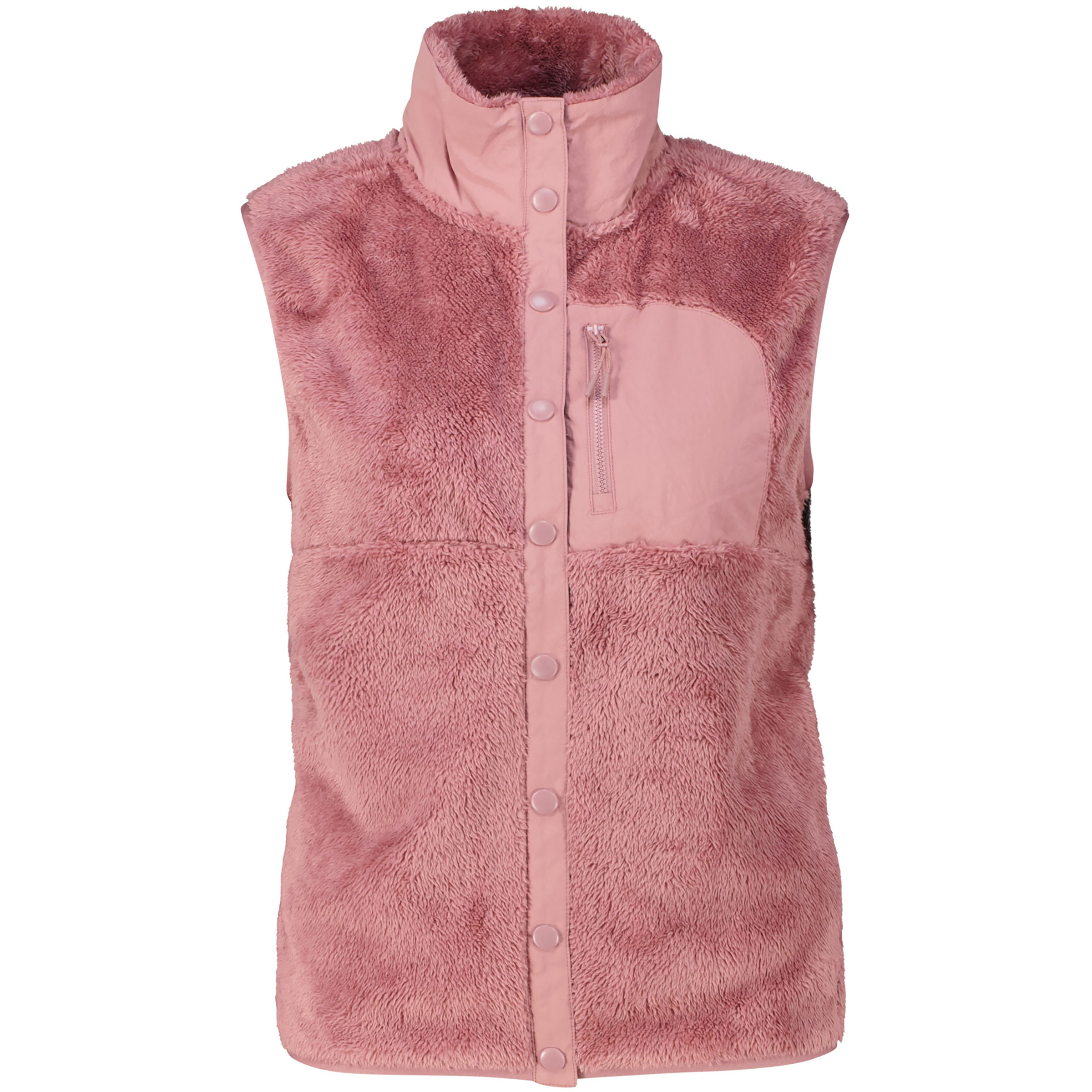 Bergzeit Basics Meru Nunavut Weste Damen Fleecewesten rosa Größe M Trekking Atmungsaktiv