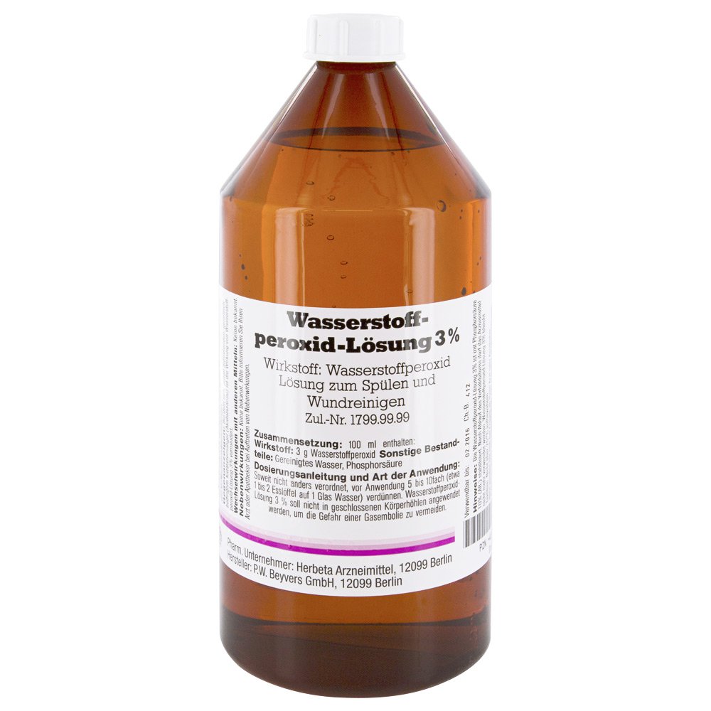 P.W. Beyvers GmbH Wasserstoffperoxid Lösung 3% 04652521