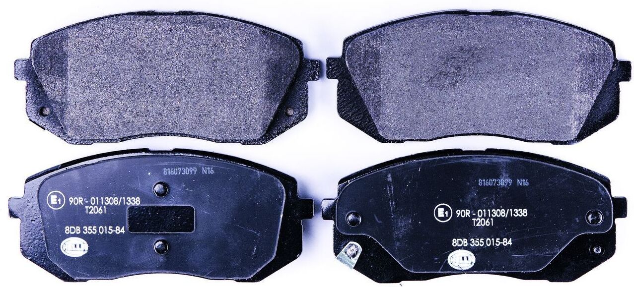 HELLA 8DB 355 015-841 Brake pad set