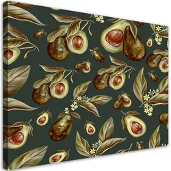 WANDBILD avocado hälften