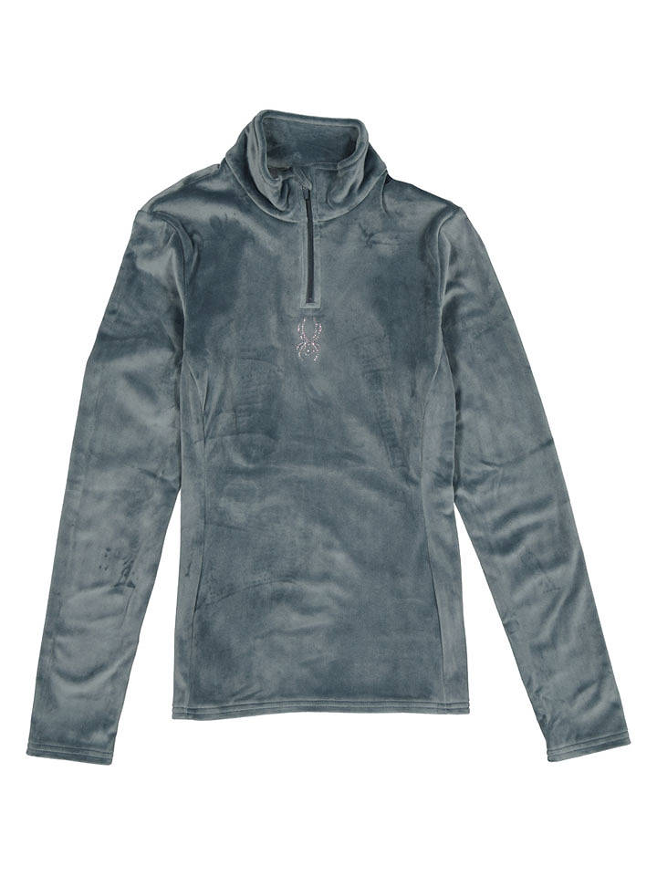 SPYDER Fleecepullover "Shimmer" in Grau - XS