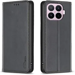 Binfen Color Xiaomi 17T - BINFEN Flip Case Hülle (Xiaomi 17T), Smartphone Hülle, Schwarz