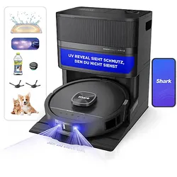 SHARK RV3000XEEU PowerDetect UV Reveal 2-in-1 Roboter
