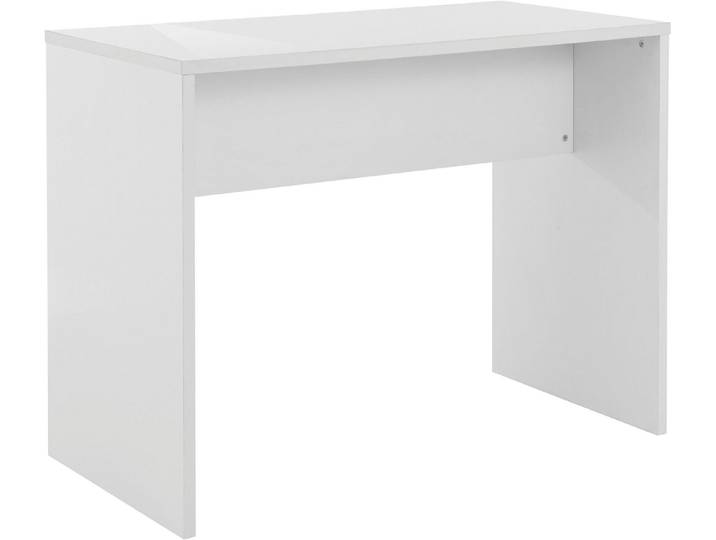 loft24 Bartisch Gavin - Hochtisch Küchentresen Bistrotisch Thekentisch Tresentisch, Tischplatte in Hochglanz, Kufengestell, Tischhöhe ca. 90 cm