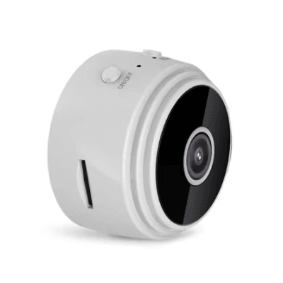A9 Mini WiFi Security Camera 1080P With Night Vision & Smart App Control white