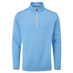 Ping Golf Herren Ramsey 1/4 Zip Sweater hellblau