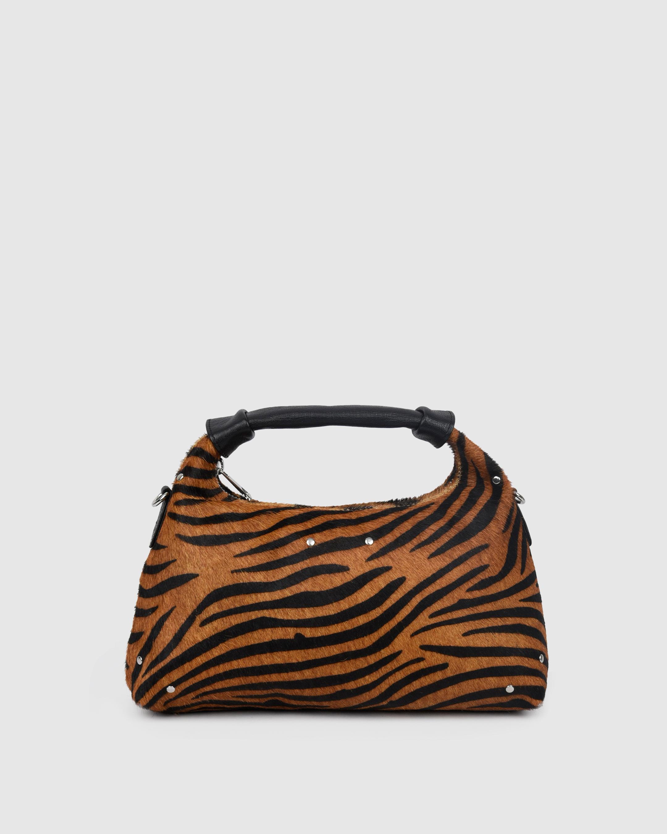 Dandy Stripes Deluxe Donkerbruin Tas