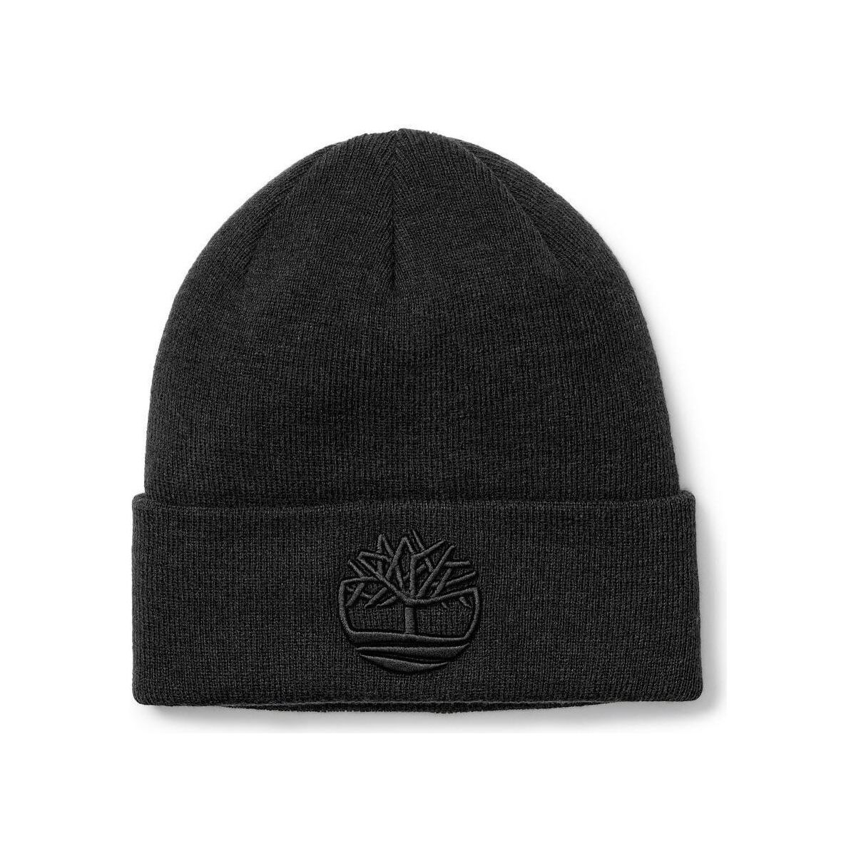 Timberland Mens 3D Embroidery Beanie black OS TB0A65HP0011-OS