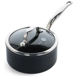 Greenpan 3,1 liter - Aluminium - Keramisk, Pfanne + Kochtopf, Schwarz, Silber