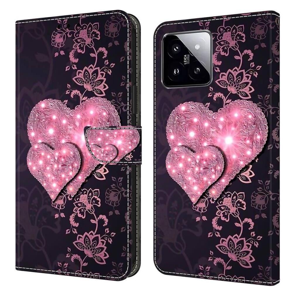 Cover-Discount Xiaomi 14 - 3D-Effekt Hülle Etui Herzen (Xiaomi 14) (660171400L)