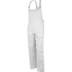 QUALITEX HIGH QUALITY WORKWEAR Latzhose basic weiß Herren: 94