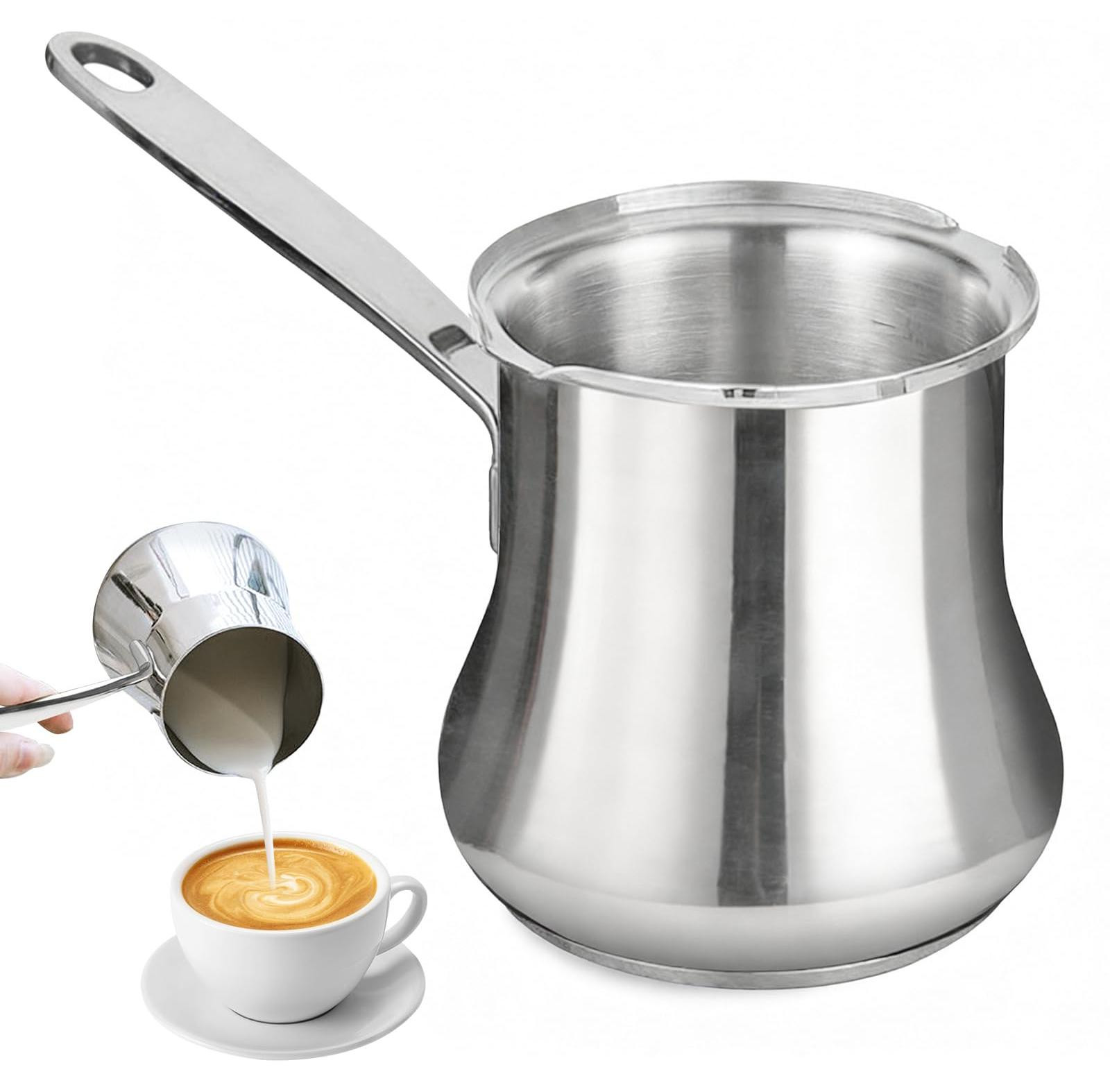 Dripio Turkse koffiepot van roestvrij staal, 500 ml