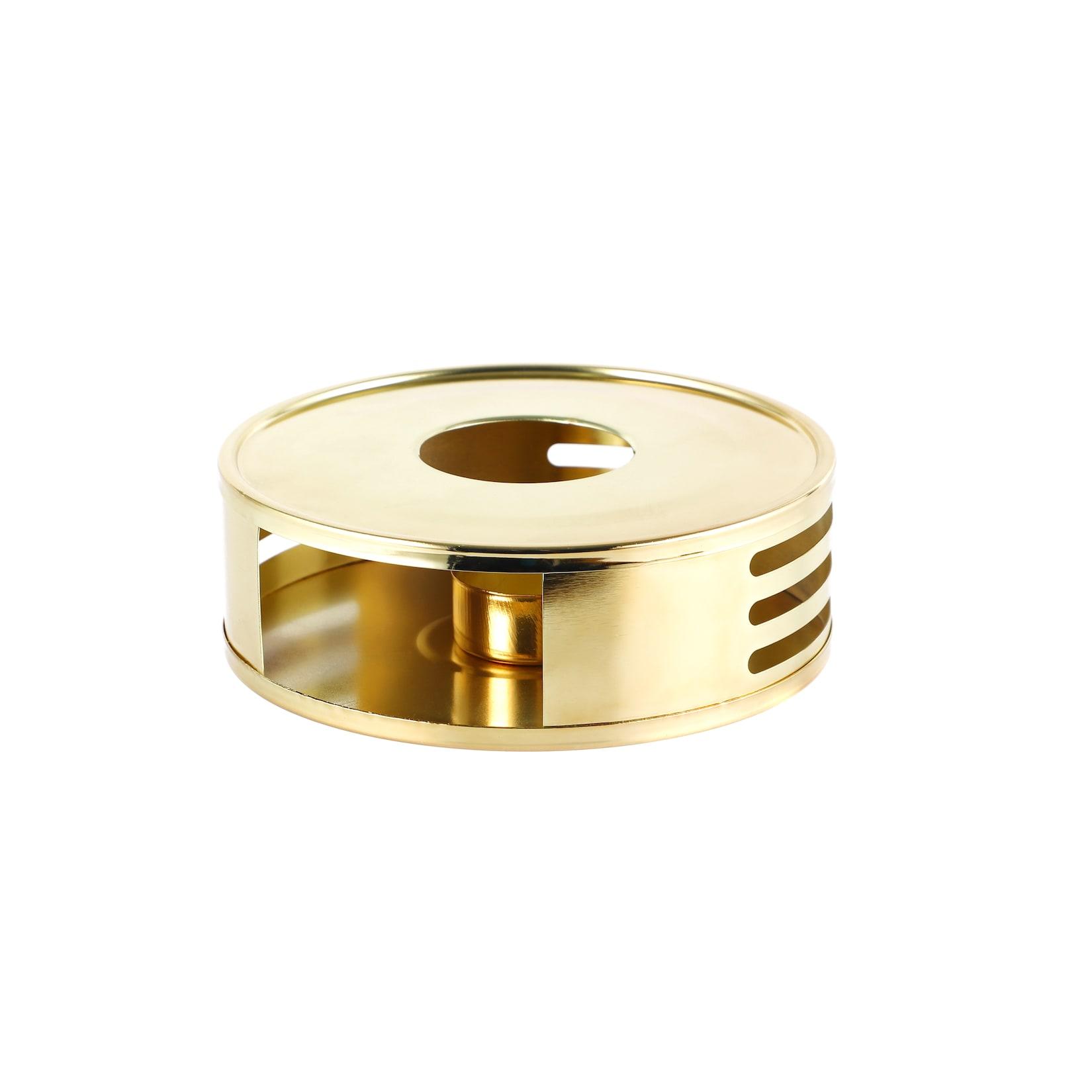 Stövchen aus Edelstahl - gold