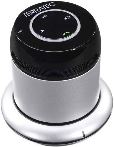 Terratec CONCERT mobile Bluetooth Lautsprecher Silber
