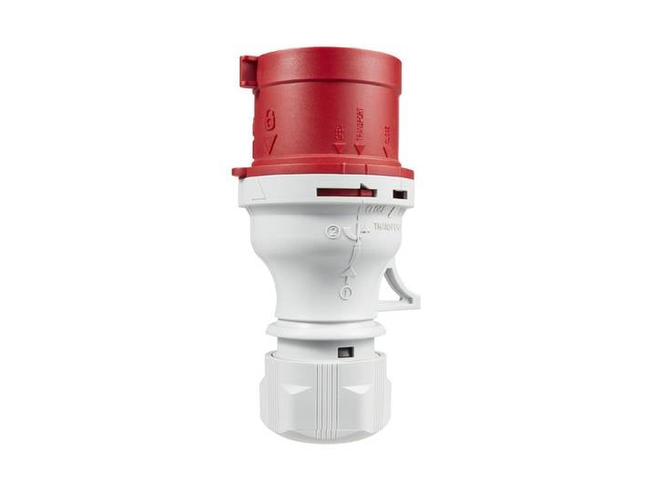 Max Hauri AG CEE-Stecker mit Phasenwender Rot 32 A