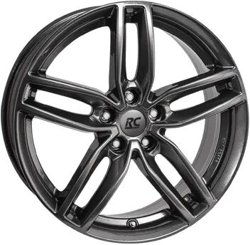 RC Design Rc29 Himalaya Grey Fully Polished 8.5x20 ET 45 5X112 Alufelge Grau