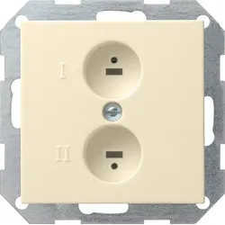 Gira Stereo-Steckdose cws-gl 040201