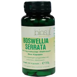 Boswellia Serrata 200 mg indischer Weihrauch, Bios Kapseln 100 St