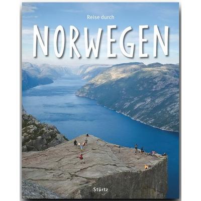 Reise durch NORWEGEN, Gebundene Ausgabe von Ernst-Otto Luthardt, Stürtz