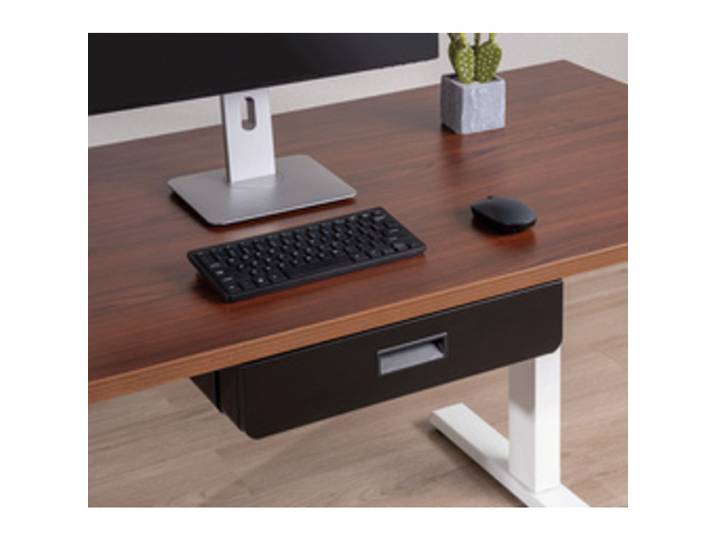 Tiroir de bureau sous table, noir