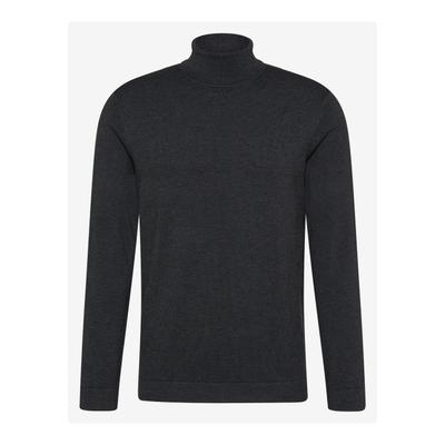 Rollkragenpullover BENVENUTO. "BENVENUTO. Pullover ALBERTO", Herren, Gr. M, anthrazit, Pullover Rollkragenpullover, mit weichem Strickmaterial