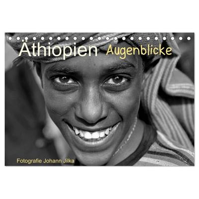 Äthiopien Augenblicke (Tischkalender 2027 DIN A5 quer), CALVENDO Monatskalender