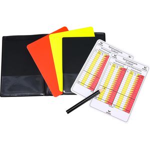 Erima Schiedsrichter-Set Mini, 6-teilig, für Fußball, Karten & Zubehör