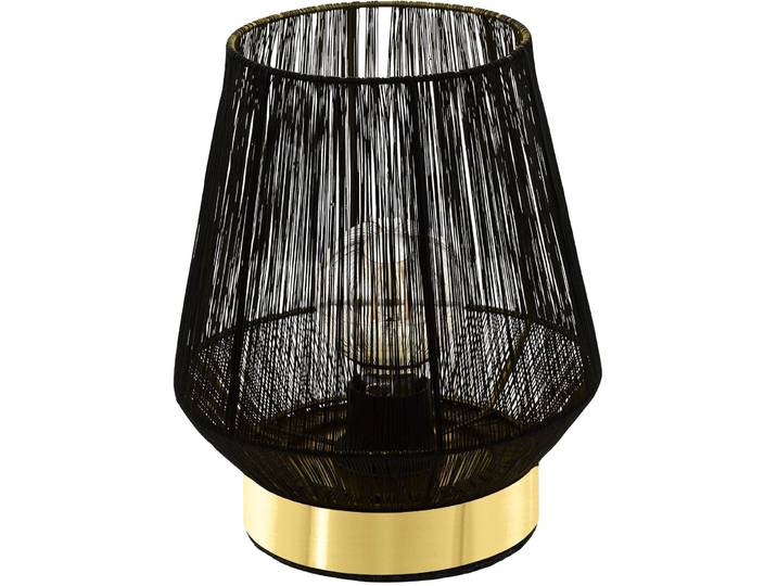 Eglo Tischlampe Escandidos Schwarz Stahl - Tischlampe