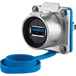GC IC01-24U302 - Steckverbinder - USB 3.0 Durchführungskupplung, IP67