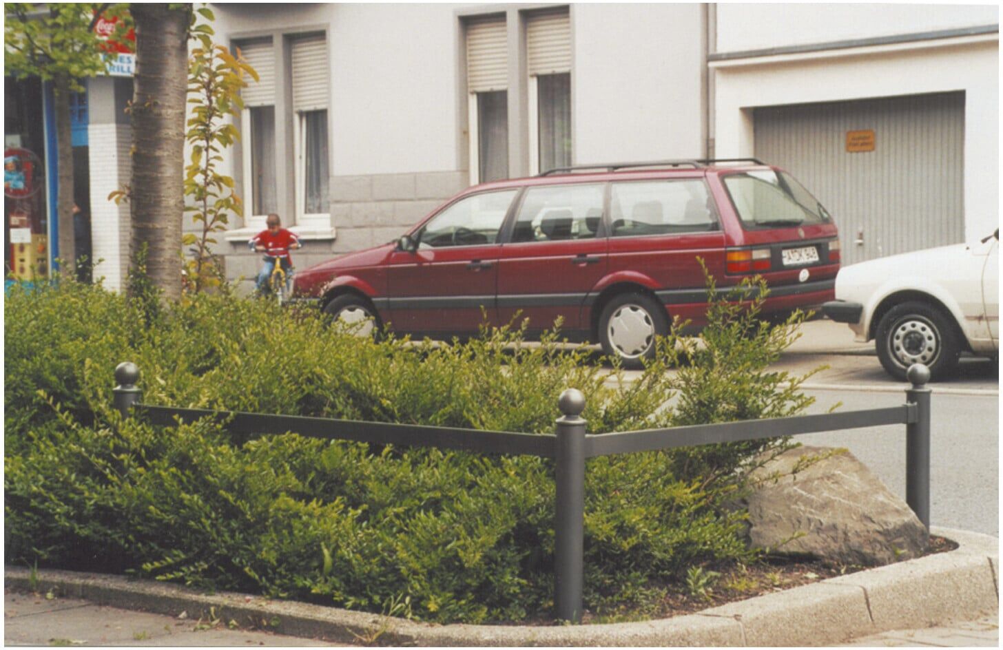 Schake Flachstahl 45X15mm für Barriere, System Länge:1500mm, beschichtet, RAL 6005 (40677B)