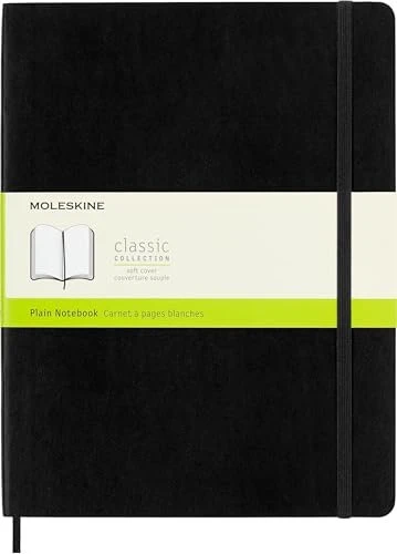 MOLESKINE XL, weicher Einband, blanko, schwarz