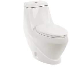 Coral Monoblock Toilettenbecken mit Bodenspülung